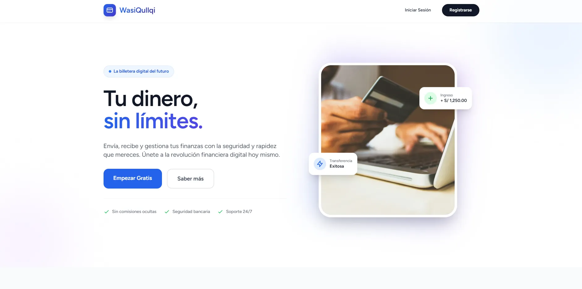 WasiQullqi - Billetera Digital