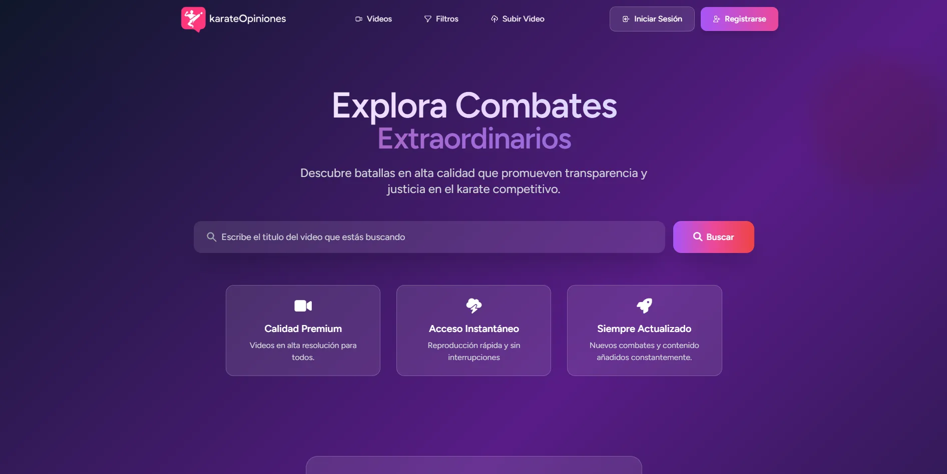 KarateOpiniones - Gestión de Contenido